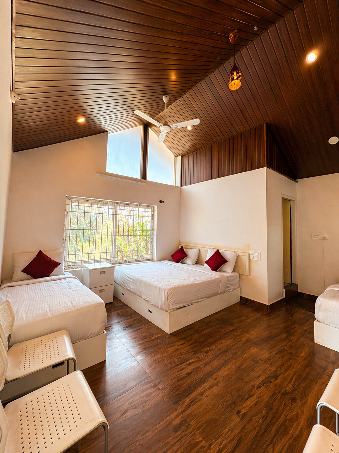 Cottage bedroom interior