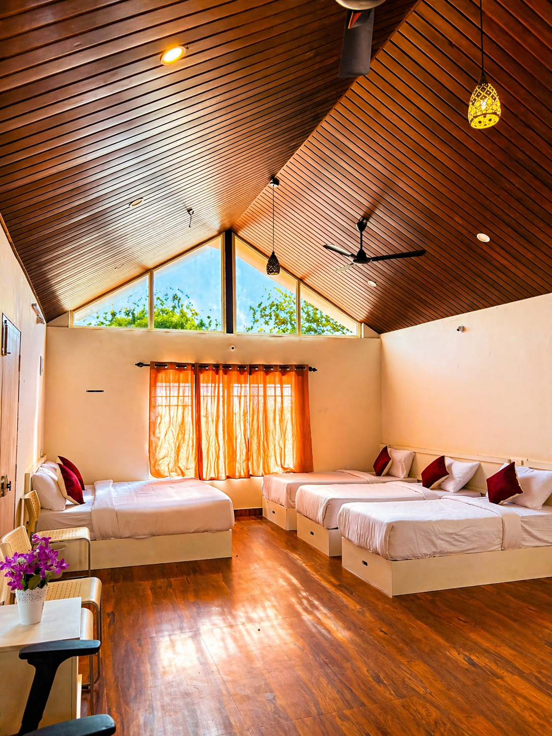 Dorm lounge space