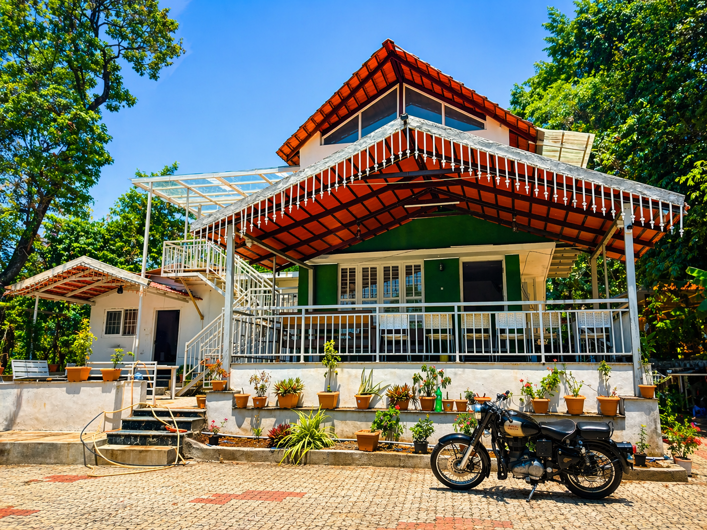 Sunset Villa main facade
